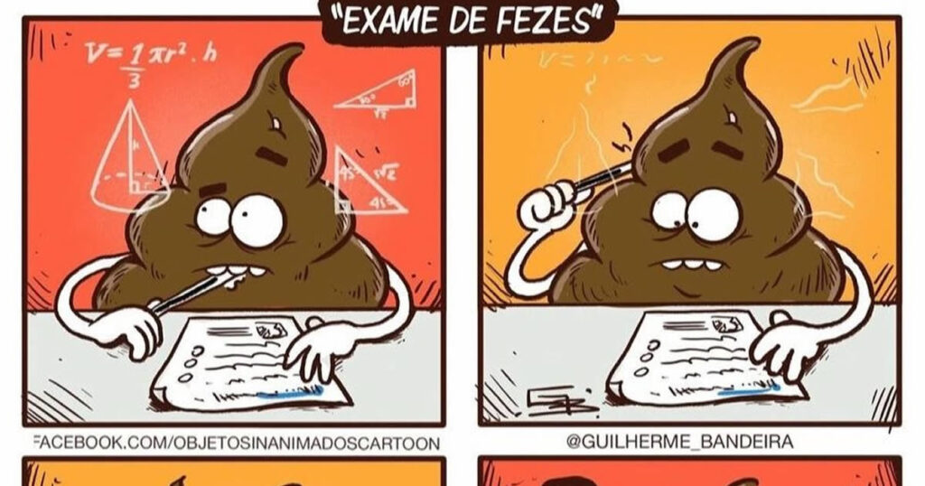 Quando até o intestino entra em semana de provas Quando até o intestino entra em semana de provas