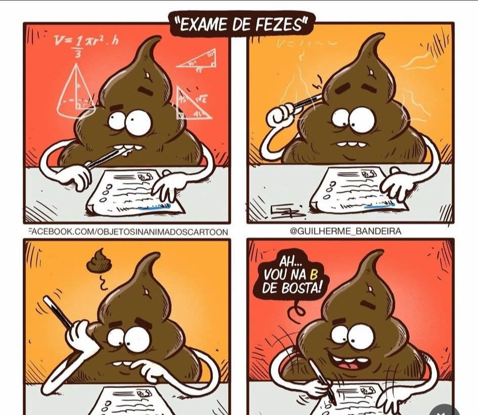 Quando até o intestino entra em semana de provas Quando até o intestino entra em semana de provas