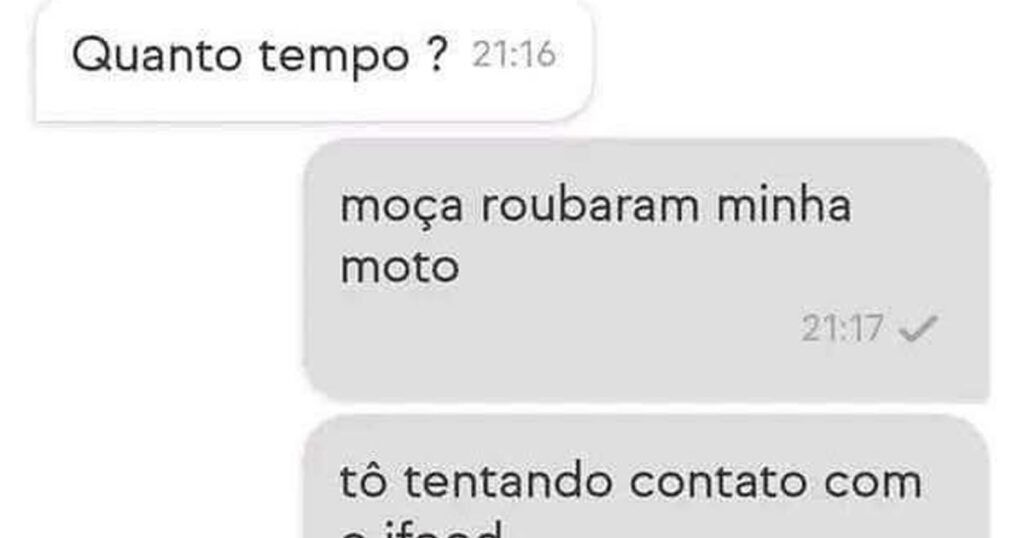 Quando o drama é grande, mas a fome é maior