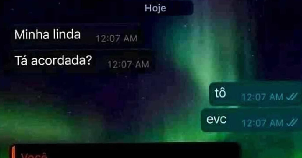 Quando o flerte acorda, mas o cérebro ainda está dormindo