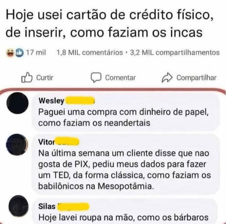 Tecnologia zero, drama mil. O brasileiro e sua Pré-História do PIX