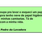 A era do inverno de papel higiênico na lavanderia