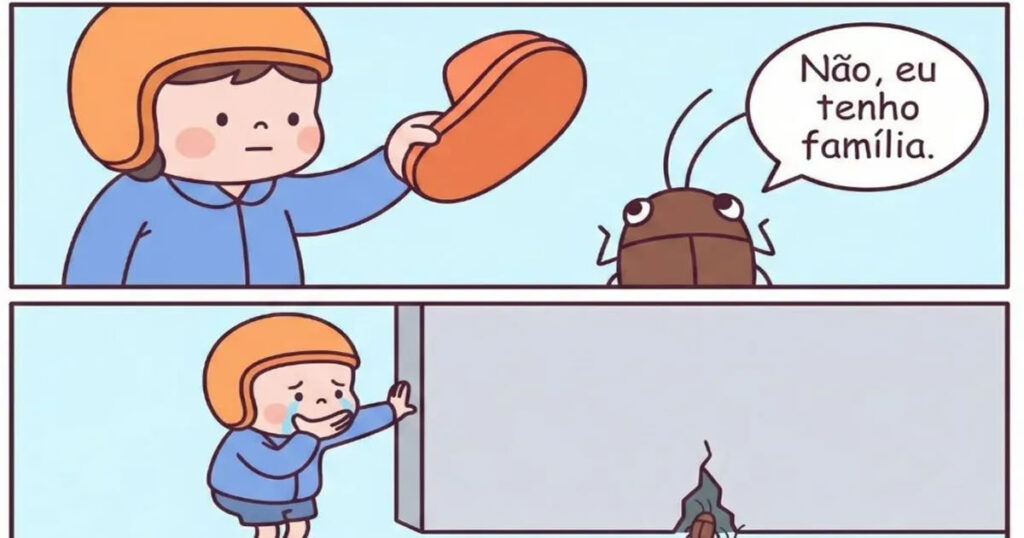 A prova de que todo problema pequeno sempre vem acompanhado da família inteira