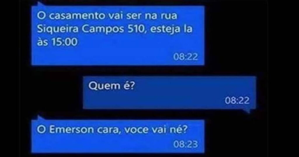 Convite errado, convidados certos e um casamento que saiu do controle