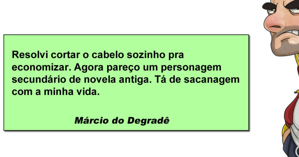 Economia criativa que termina em visual de novela antiga Economia criativa que termina em visual de novela antiga
