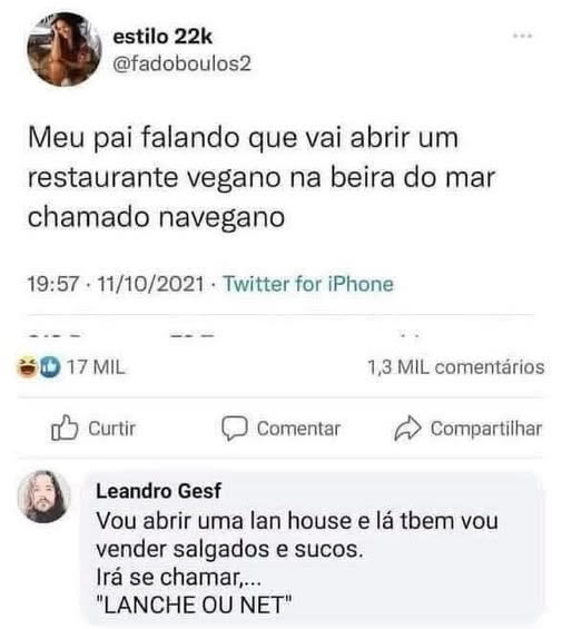 Empreendedorismo brasileiro. Onde o trocadilho vem antes do negócio