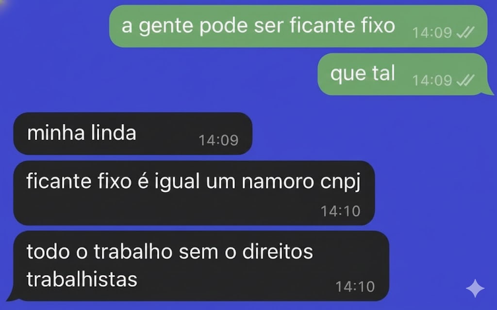 Ficante fixo, o CLT do sofrimento moderno