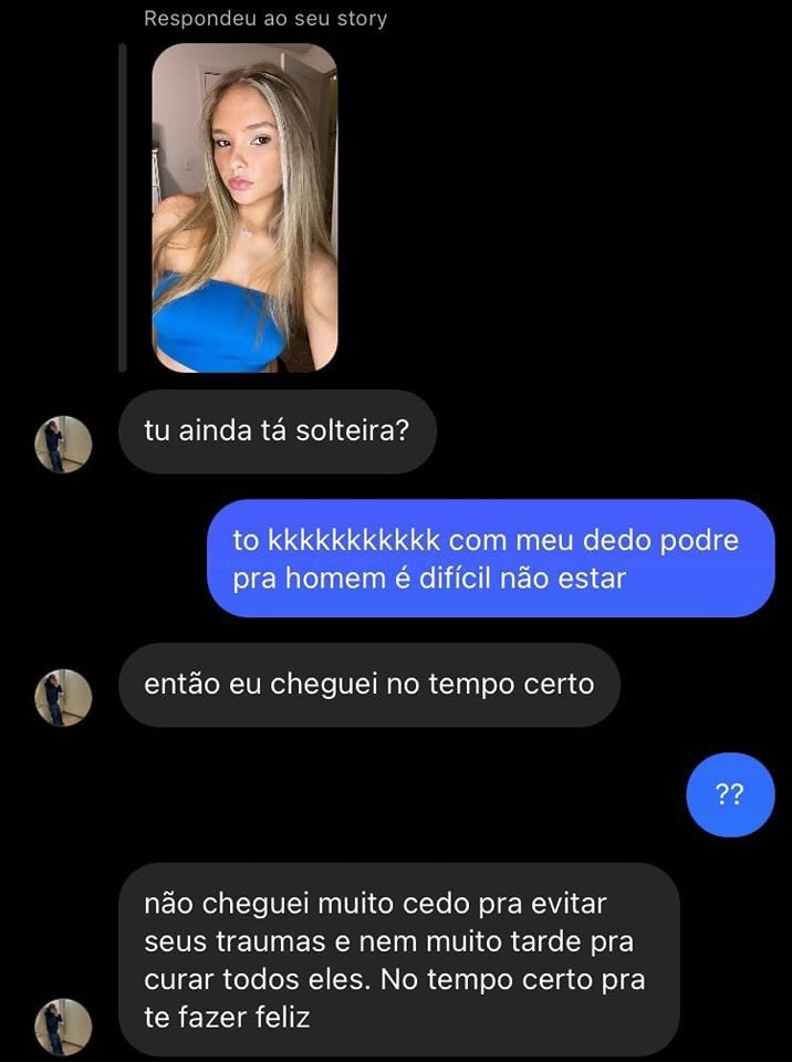 Quando a cantada vem com terapia inclusa e certificado de timing perfeito