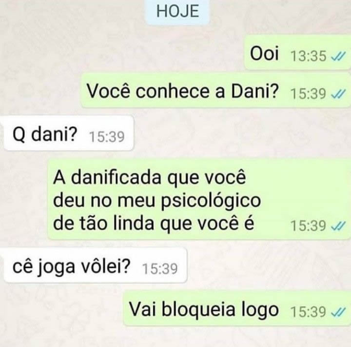 Quando a cantada vem forte demais e a conversa pede socorro