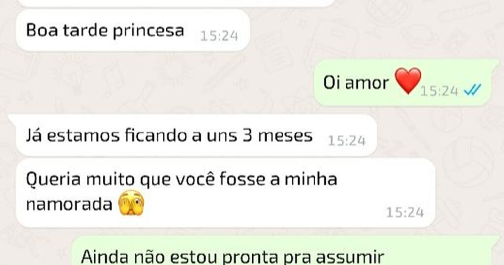 Romance em modo teste com ciúme definitivo