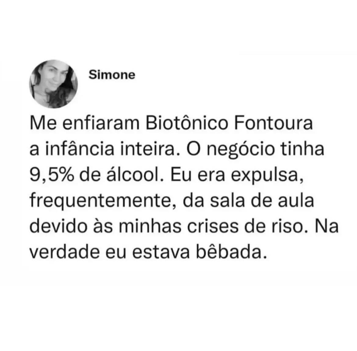 A geração criada no fortificante que talvez estivesse em clima de happy hour sem saber A geração criada no fortificante que talvez estivesse em clima de happy hour sem saber