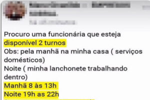 A vaga 2 em 1 que oferece experiência, cansaço e um salário direto do túnel do tempo