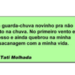 Guarda-chuva, o inimigo disfarçado de proteção contra a chuva
