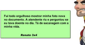 Foto 3x4, o grande teste de humildade do brasileiro comum