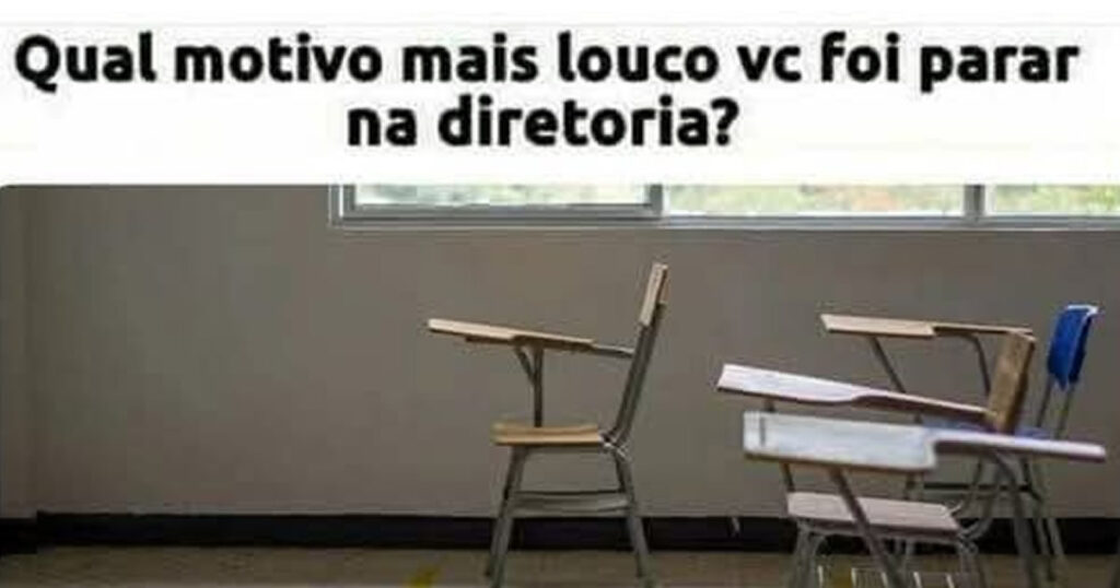 O aluno que antecipou o recreio e quase assumiu a presidência da escola O aluno que antecipou o recreio e quase assumiu a presidência da escola