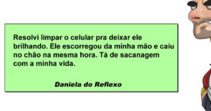 O celular que traiu sua confiança no momento mais brilhante possível
