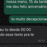 O dia em que o feliz aniversário veio com tutorial incluso e entregou o esquecimento ao vivo