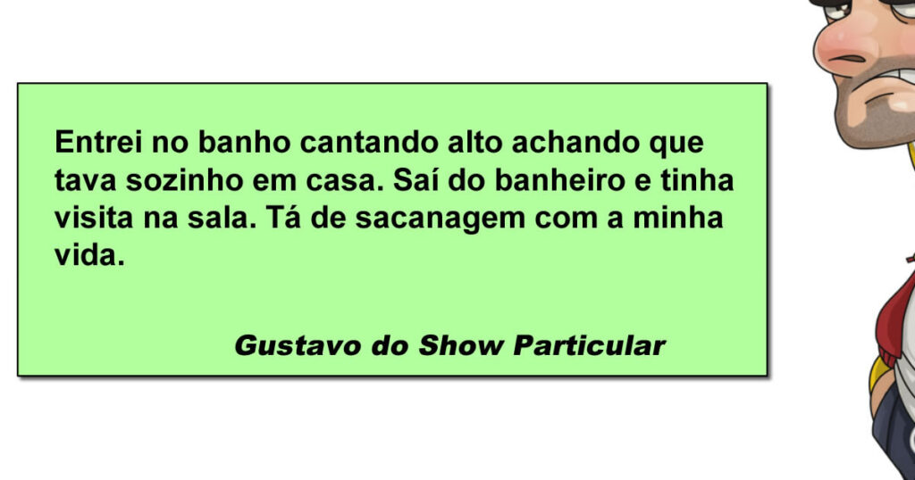 O dia em que virei cantor famoso sem saber que tinha plateia em casa