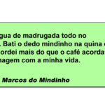 O verdadeiro despertador não é o alarme, é a quina da parede