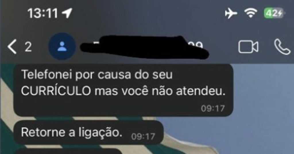 Processo seletivo nível Brasil, a vaga é secreta e a paciência é teste obrigatório Processo seletivo nível Brasil, a vaga é secreta e a paciência é teste obrigatório