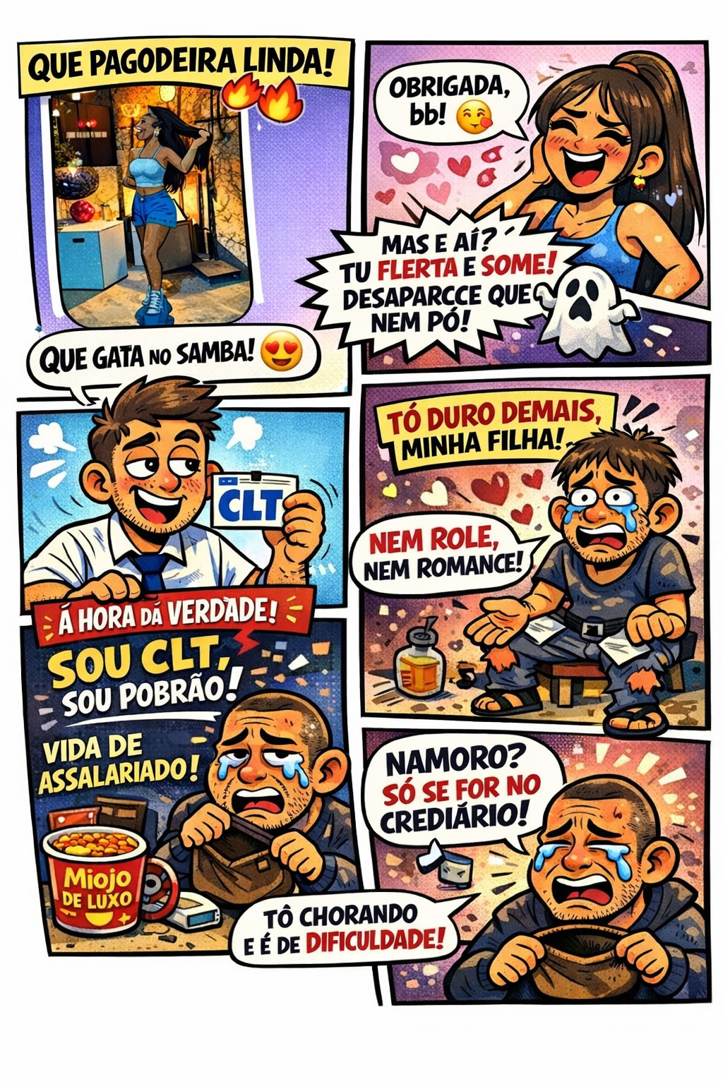 Romance no Brasil só resiste se aceitar parcelar em doze vezes