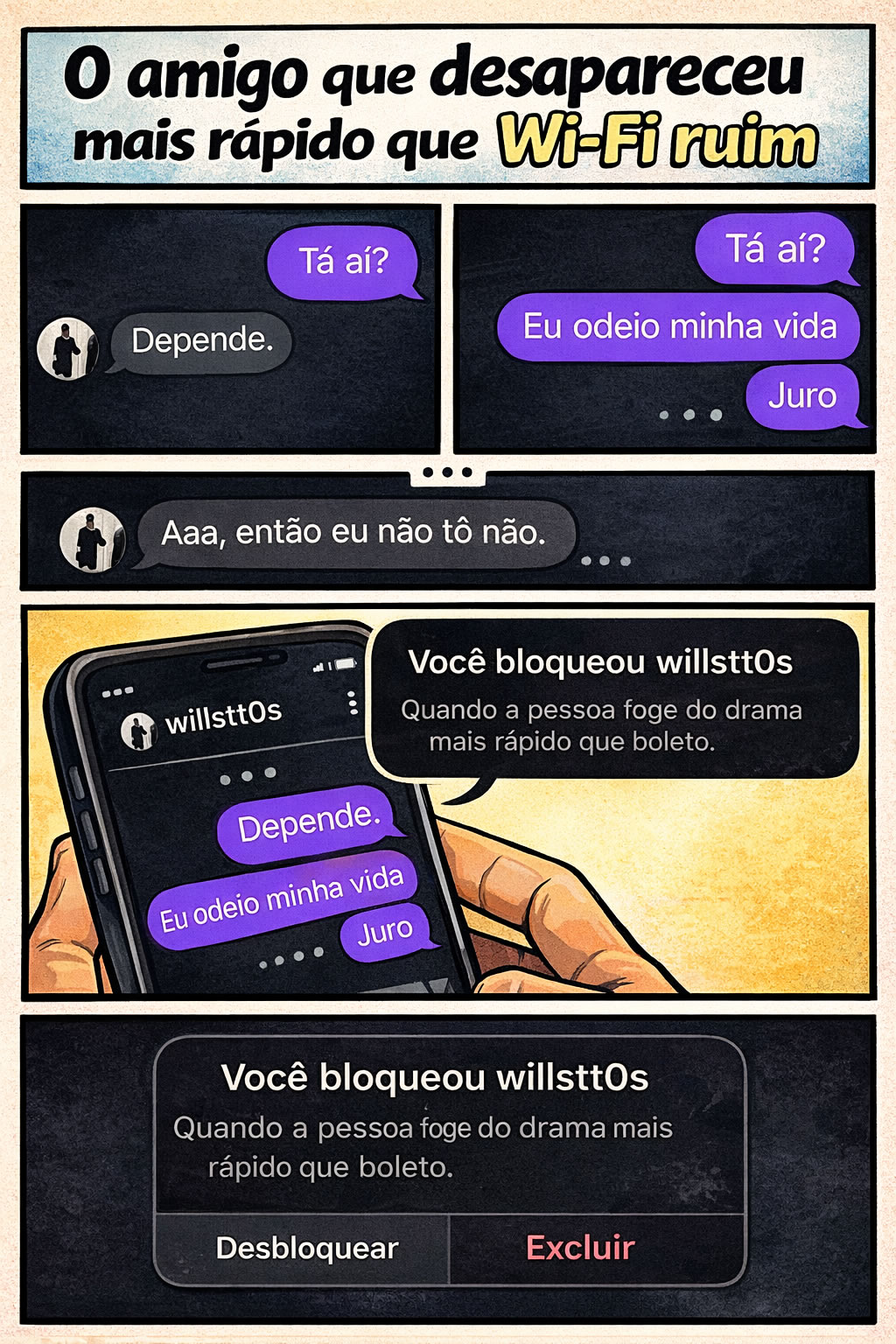 Amigo Wi-Fi: funciona bem até detectar sinal de drama