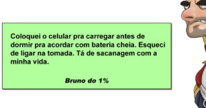 Dormiu organizado, acordou derrotado: o drama universal do carregador esquecido