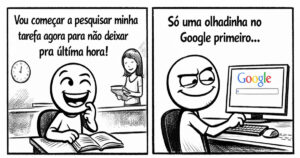 Fui pesquisar um tema e acabei me formando em procrastinação avançada