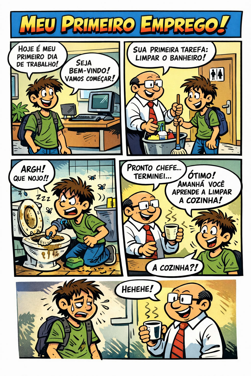 Primeiro emprego: quando o sonho bate de frente com a realidade Primeiro emprego: quando o sonho bate de frente com a realidade