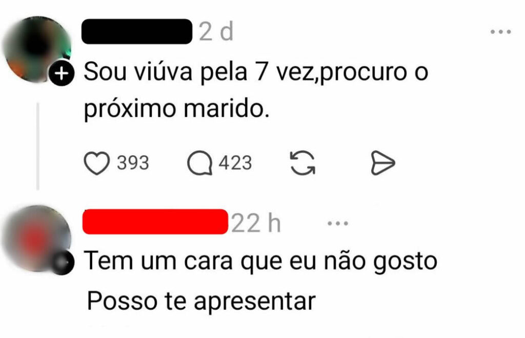 Procura-se marido número oito com coragem e seguro de vida atualizado
