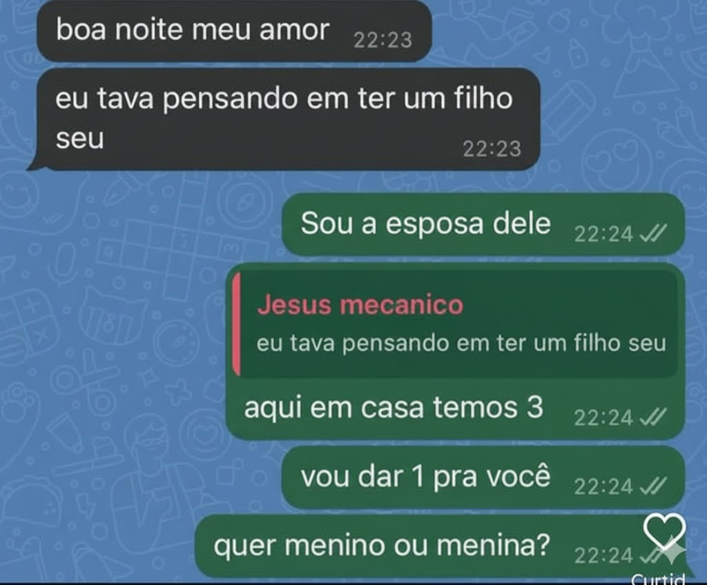 Quando a cantada pula direto pra maternidade e cai de cara na realidade