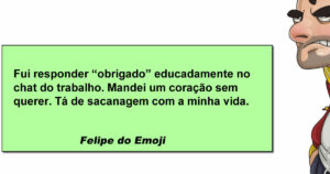 Quando o dedo manda um coração e o cérebro pede demissão