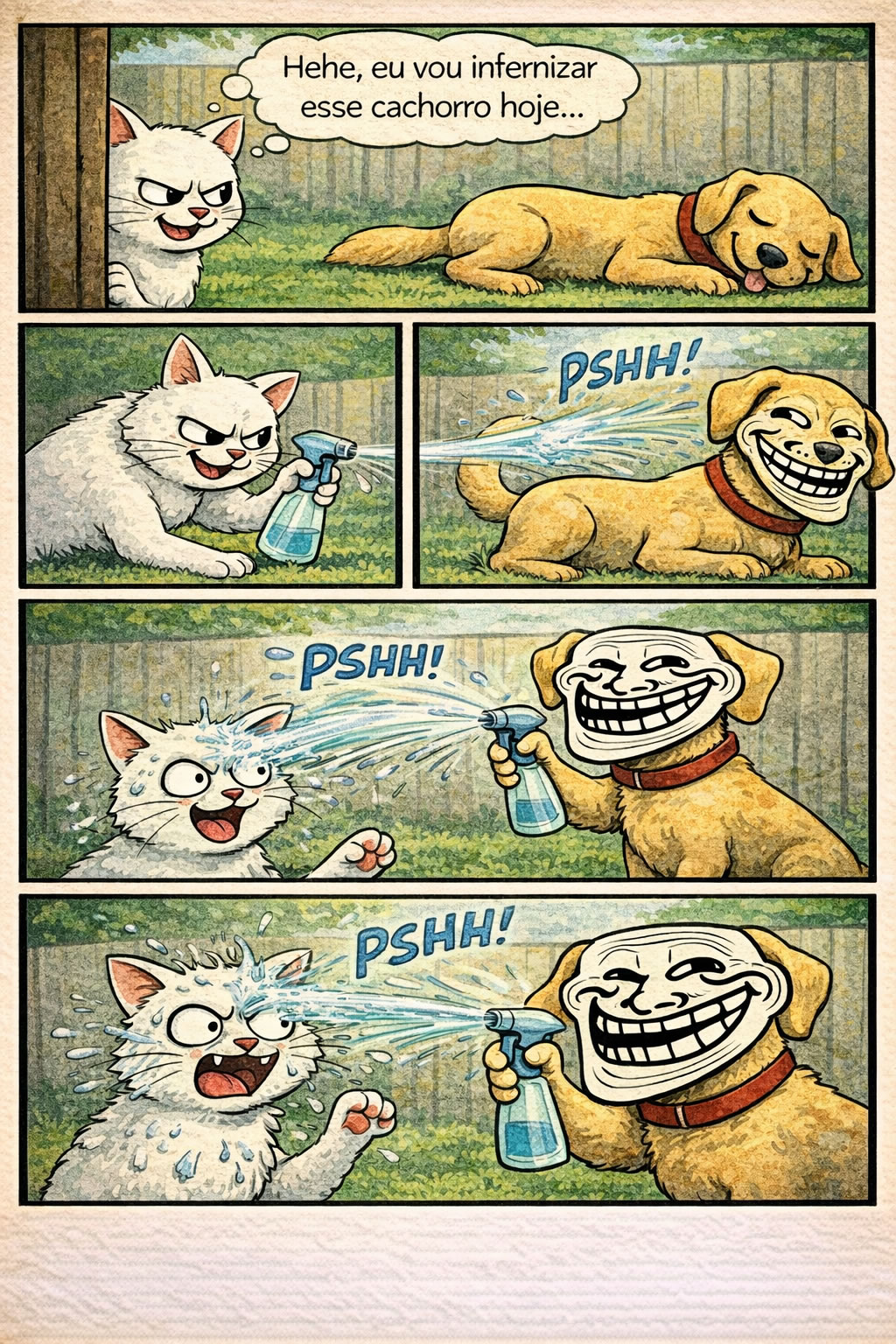 Quando o plano de zoeira vira aula prática de karma instantâneo Quando o plano de zoeira vira aula prática de karma instantâneo