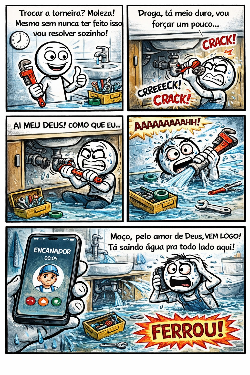 Quando você tenta economizar e acaba financiando um desastre Quando você tenta economizar e acaba financiando um desastre