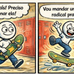 Quando você tenta pagar de radical e vira atração de comédia ao vivo