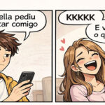 Terminou o namoro sem avisar e seguiu a programação normal