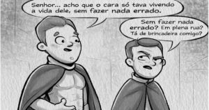 No Brasil, o suspeito é quem não tá fazendo nada errado