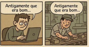 O brasileiro que sente saudade de um passado que ele não sobreviveria nem um dia