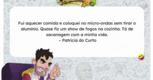 O dia em que a fome quase virou show de fogos na cozinha