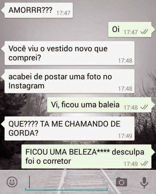 O dia em que o corretor automático quase acabou com um relacionamento O dia em que o corretor automático quase acabou com um relacionamento