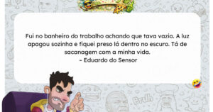 O dia em que o sensor de presença decidiu testar minha sanidade