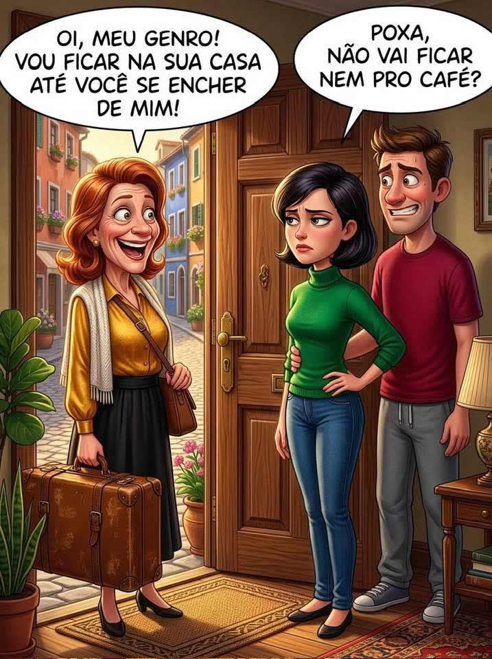 Quando a visita vira moradora e a paciência vira lenda urbana