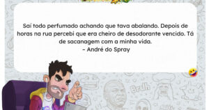 Quando você acha que tá perfumado mas tá vencido