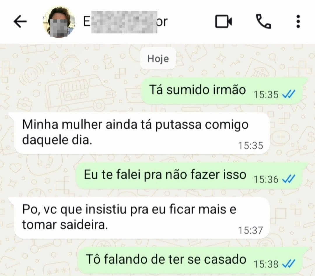 Quando você culpa a saideira mas o erro foi bem maior Quando você culpa a saideira mas o erro foi bem maior