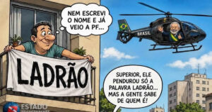 Uma palavra, mil interpretações e um helicóptero na porta