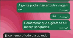 A mensagem de término mais brutal da internet deixou até o cachorro em choque
