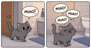 A verdade cruel sobre gatos: eles não querem água, querem te fazer de trouxa