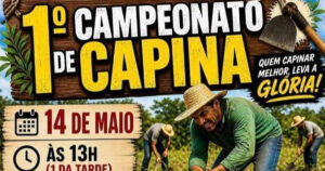 Brasil cria campeonato de capina e a premiação parece missão secreta do interior