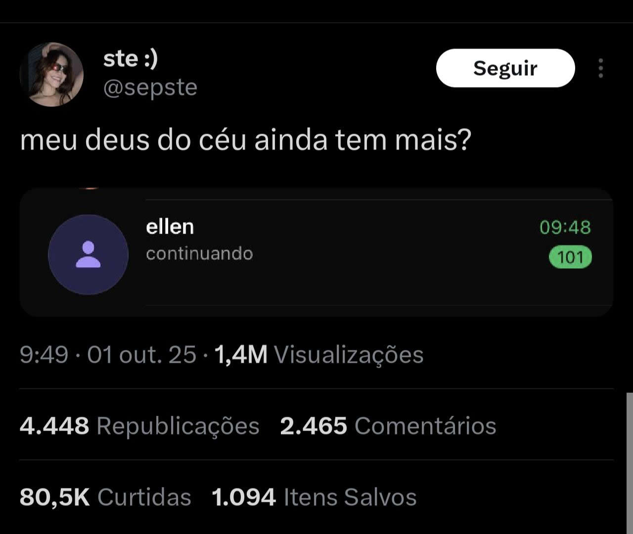 O continuando no WhatsApp virou a maior arma psicológica da geração ansiosa