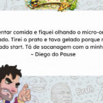 O dia em que alguém foi derrotado por um micro-ondas desligado e ainda assistiu tudo acontecer